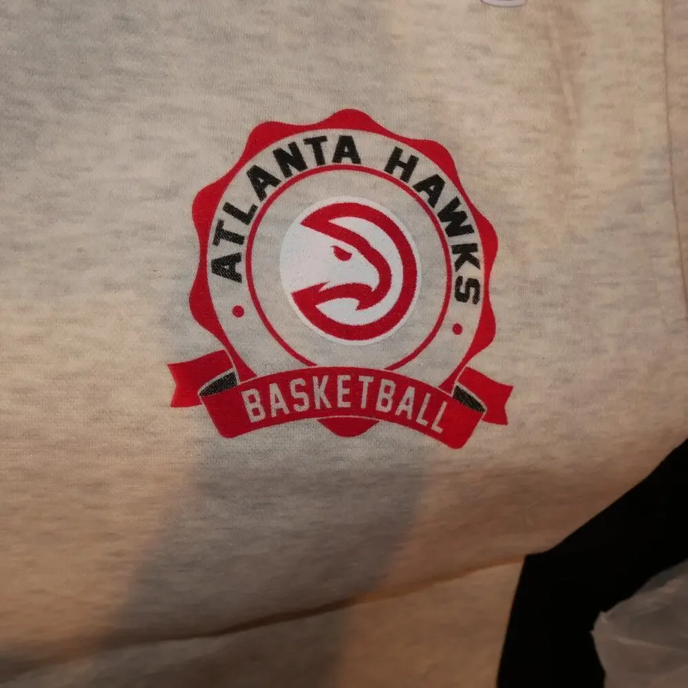 NEW Blue 84 NBA Atlanta Hawks Men's 2X Licensed Sweatpants Jogger Oatmeal